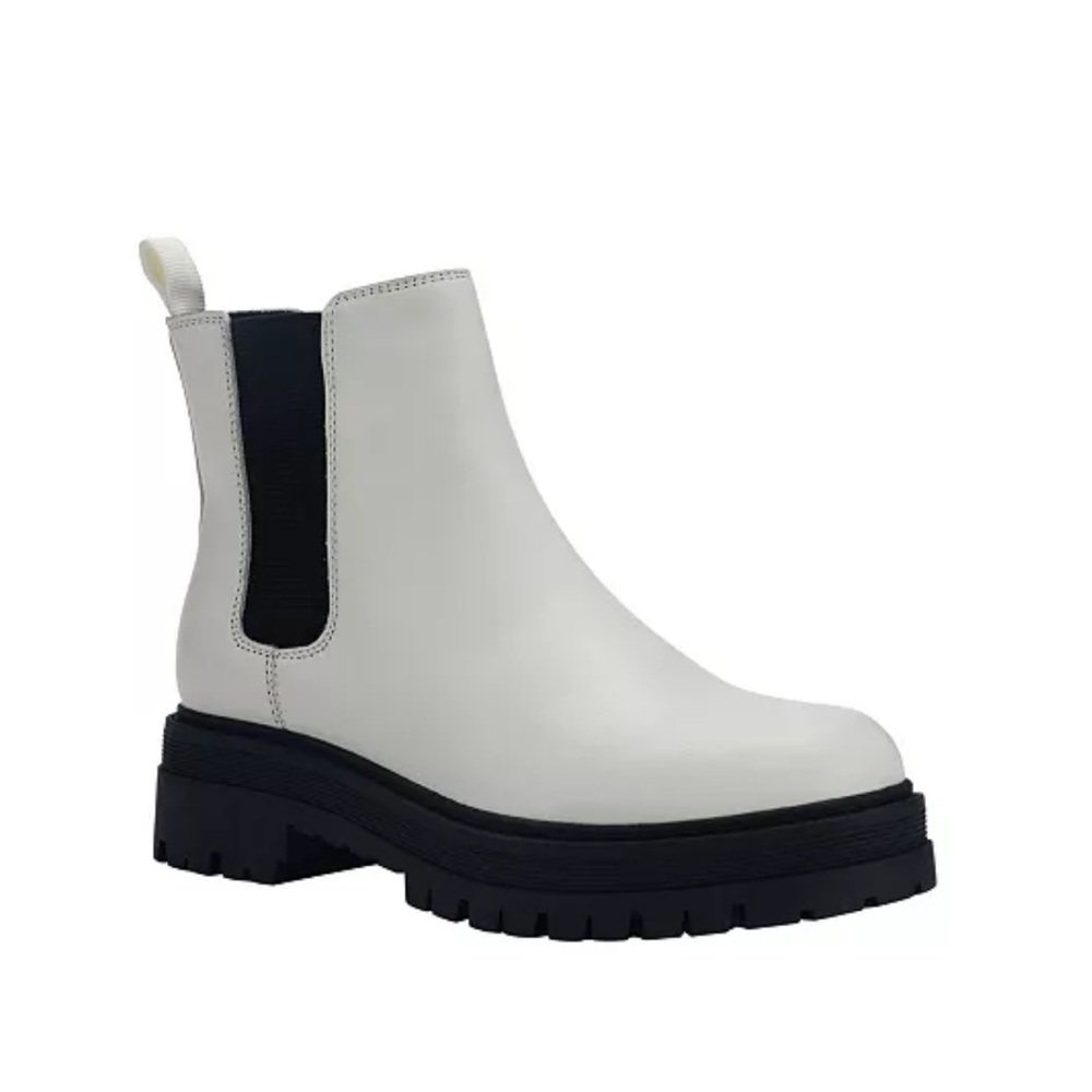 Marc Fisher Pietro Lug Sole Slip On Chelsea Booties - 10